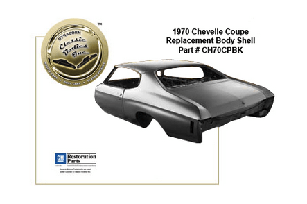 1970 Chevelle Body Shell
